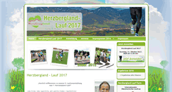 Desktop Screenshot of herzbergland-lauf.at